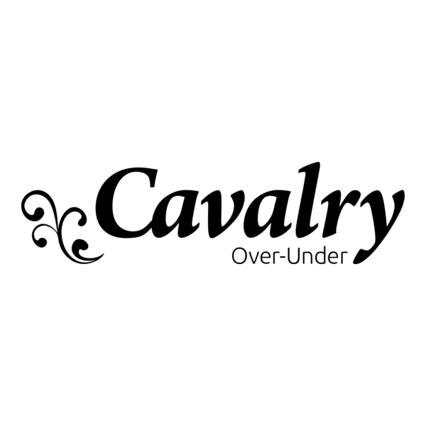 Cavalry Over-Under Shotguns Logo PNG Vector
