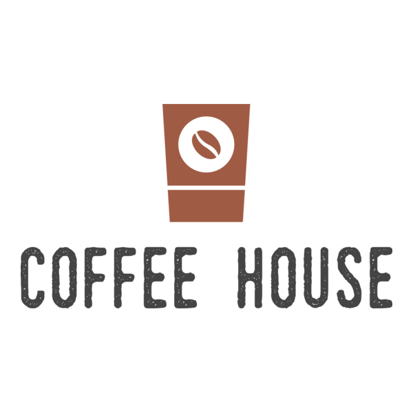 Coffee House Logo PNG Vector