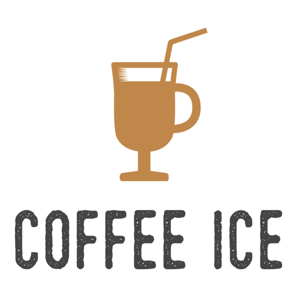 Coffee ice Logo PNG Vector