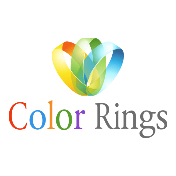 Color Rings Logo PNG Vector