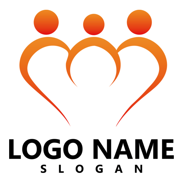 Community People at Heart Logo PNG Vector