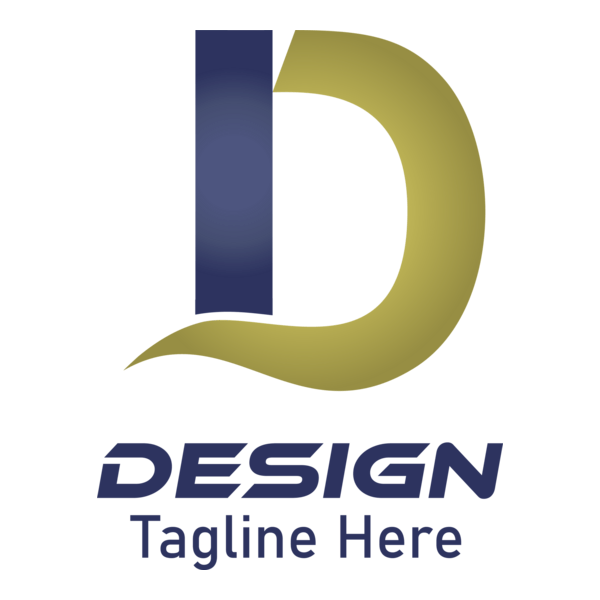 D Letter Company Logo PNG Vector