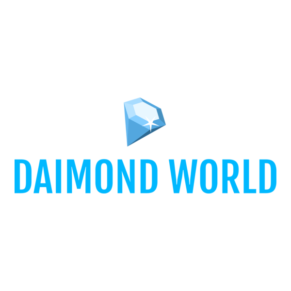 Daimond World Logo PNG Vector
