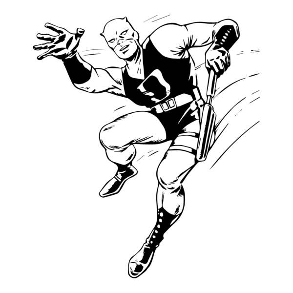 Daredevil - Bill Everett Logo PNG Vector