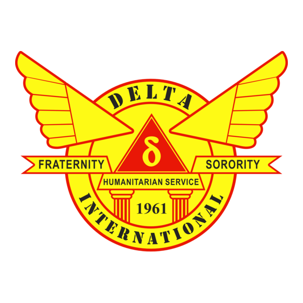 Delta Fraternity & Sorority Logo PNG Vector