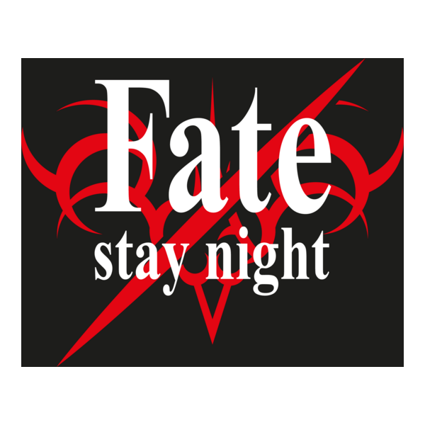 Fate Stay Night Anime Logo PNG Vector