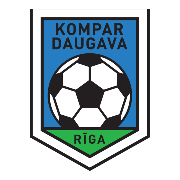 FK Kompar-Daugava Riga (early 90's) Logo PNG Vector