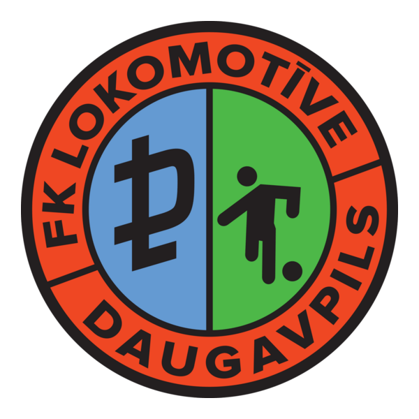FK Lokomotive Daugavpils (mid 90's) Logo PNG Vector