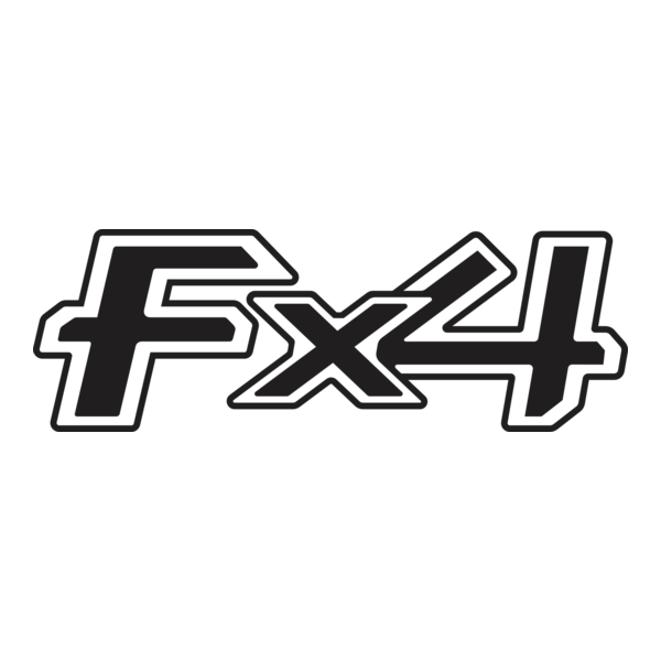 Ford FX4 Logo PNG Vector