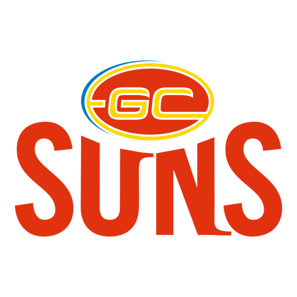 Gold Coast SUNS Football Club Logo PNG Vector