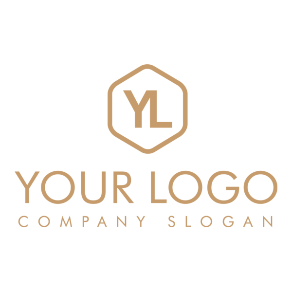 Golden Y L Letter Business Logo PNG Vector