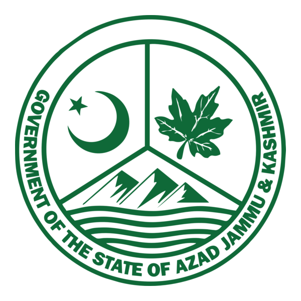 Government Azad Jammu and Kashmir (AJK) Logo PNG Vector
