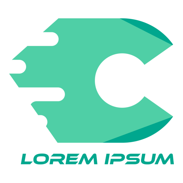 Green C Letter Logo PNG Vector