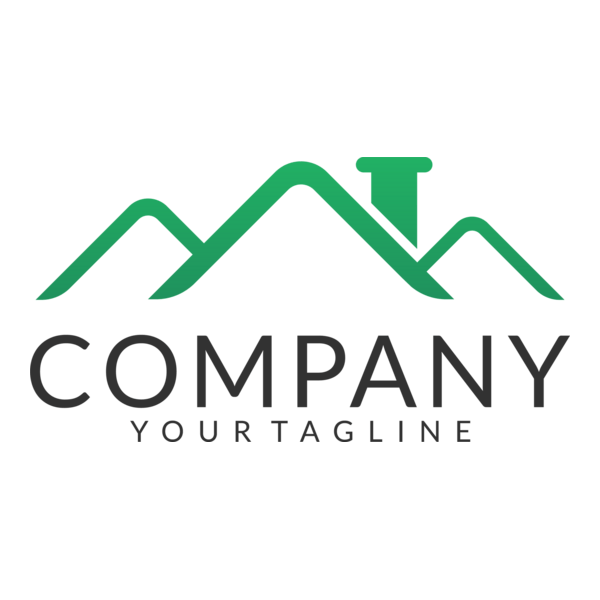 Green Real Estate Logo PNG Vector