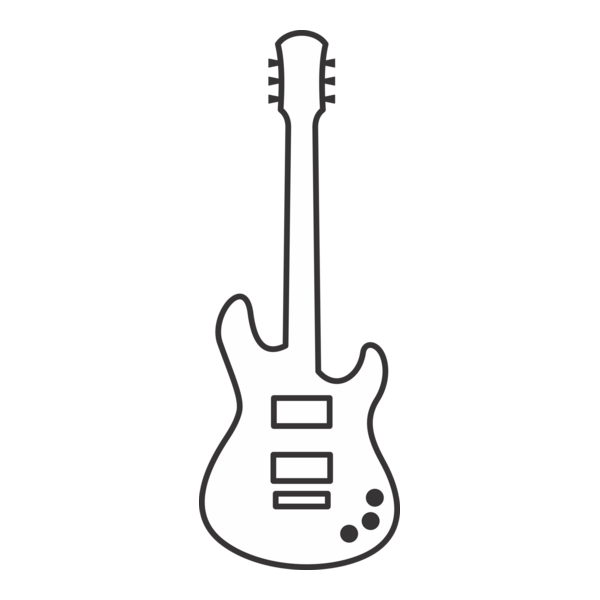 Guitarra Logo PNG Vector