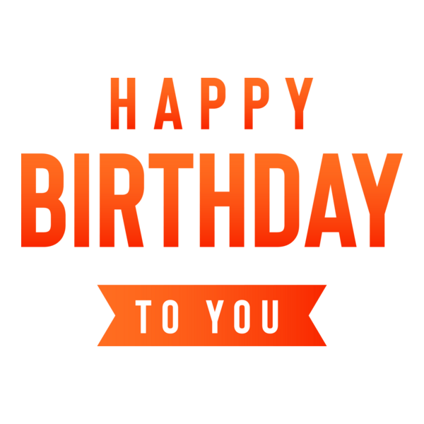 Happy Birthday Logo PNG Vector