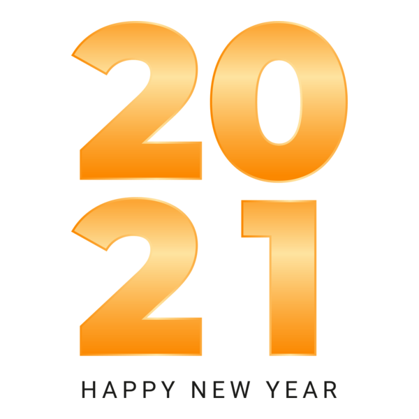 Happy New Year 2021 Logo PNG Vector