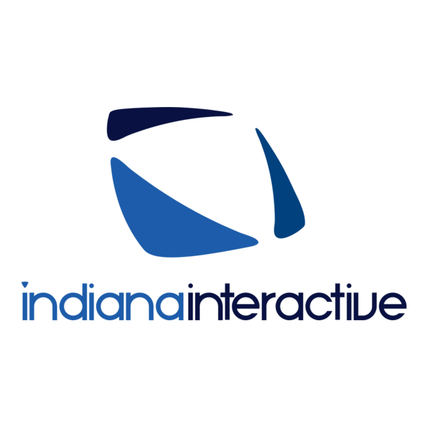 Indiana Interactive Logo PNG Vector