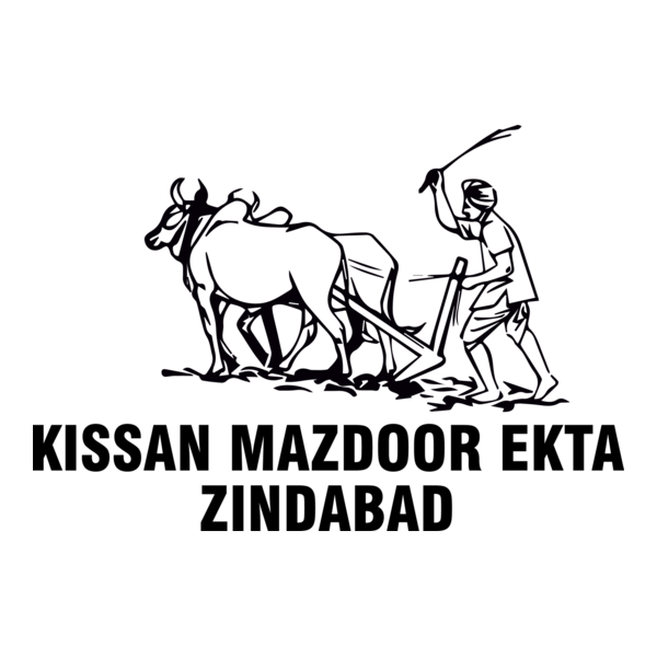 KISSAN MAZDOOR EKTA ZINDABAD Logo PNG Vector