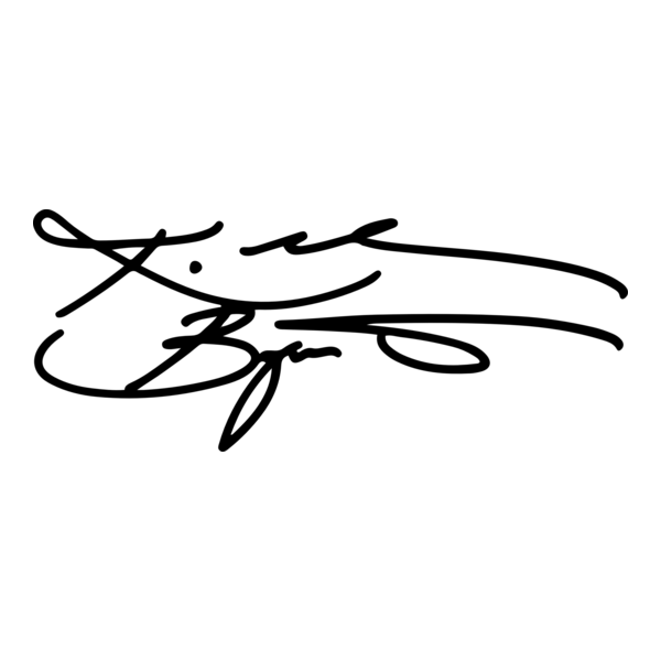 Kobe Bryant Signature Logo PNG Vector