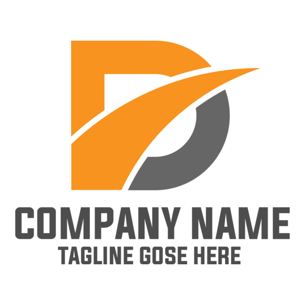 Letter D Business Logo PNG Vector