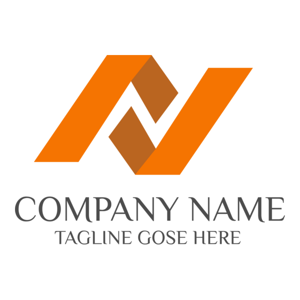Letter N Company Logo PNG Vector