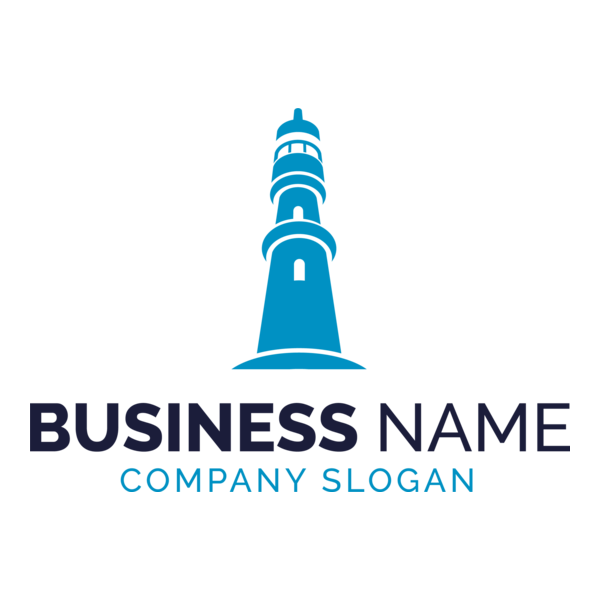 Light House Logo PNG Vector