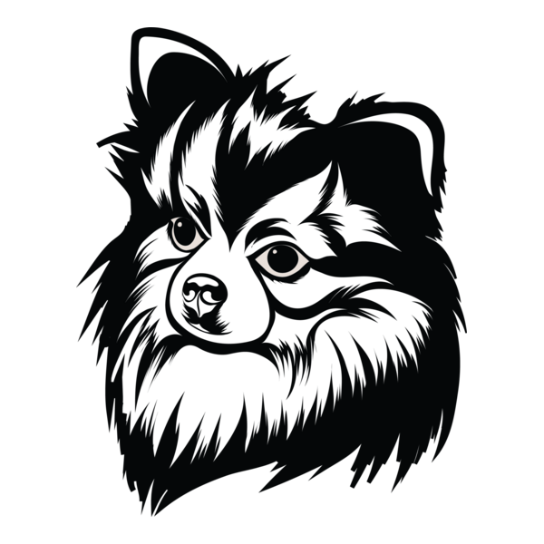 line art Pet Logo PNG Vector