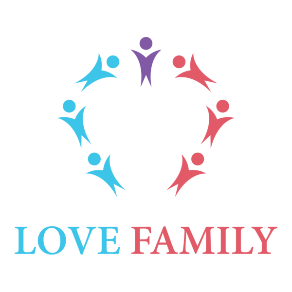 Love Family Logo PNG Vector