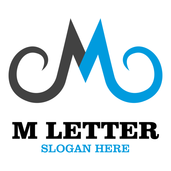 M Letter Company Logo PNG Vector