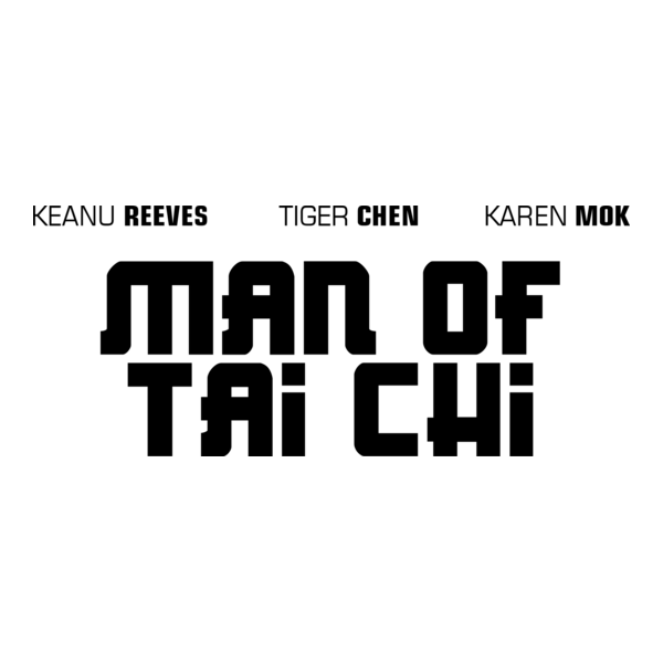 Man of Tai Chi Logo PNG Vector
