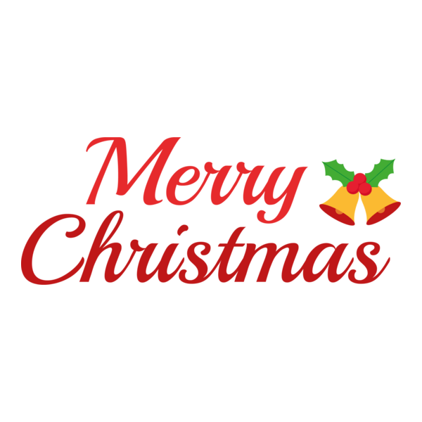 Merry Christmas Logo PNG Vector