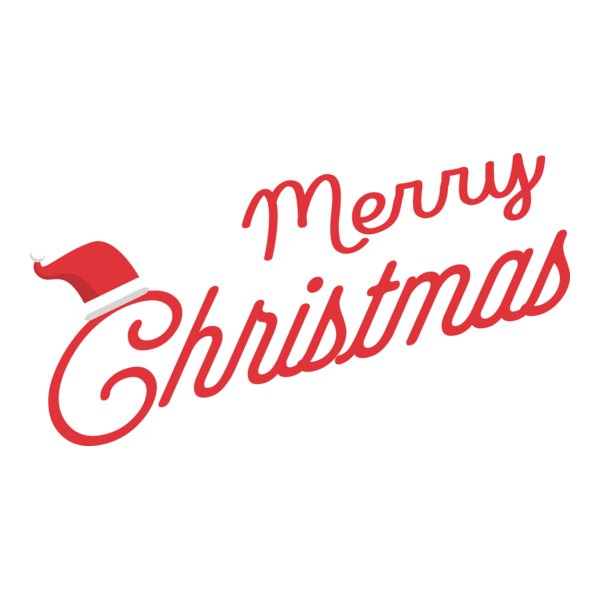 Merry Christmas Logo PNG Vector