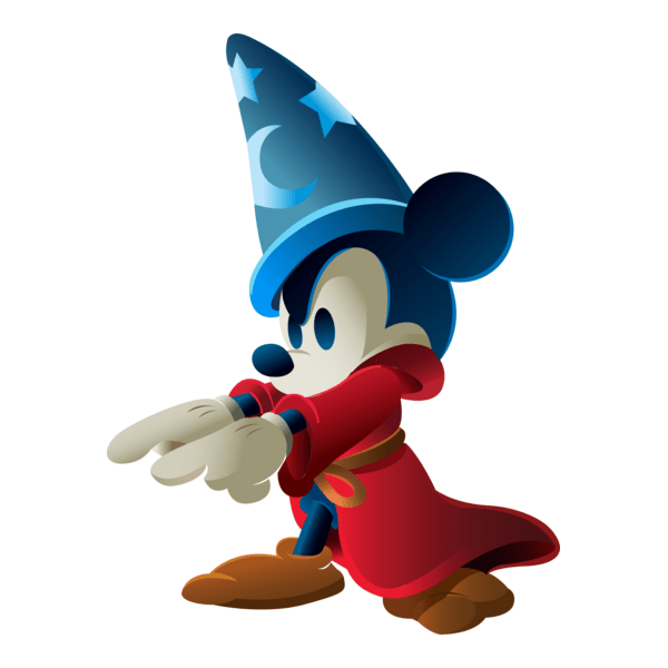 Mickey Mouse Fantasia Logo PNG Vector