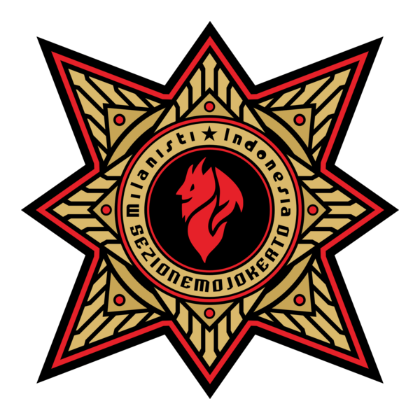 Milanisti Indonesia Sezione Mojokerto MISEZMJK Logo PNG Vector