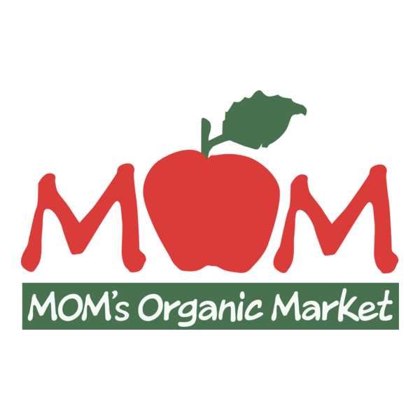 MOM's Organic Market Logo PNG Vector