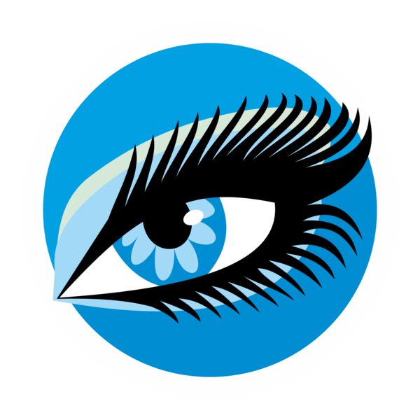 Olho azul | Blue eye Logo PNG Vector