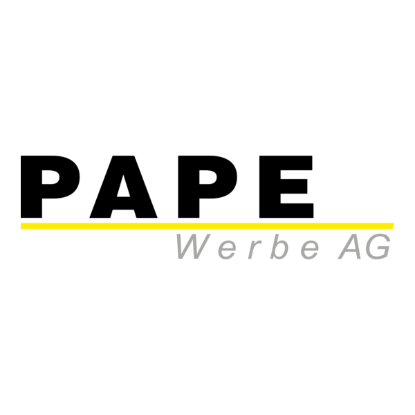 Pape Werbe Logo PNG Vector