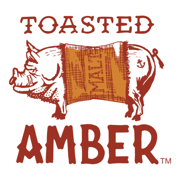 Parched Pig Toasted Amber Ale Logo PNG Vector