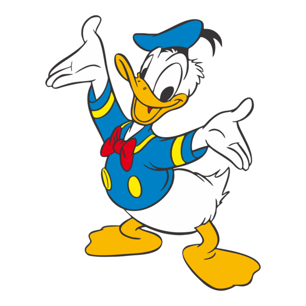 Pato Donald Logo PNG Vector