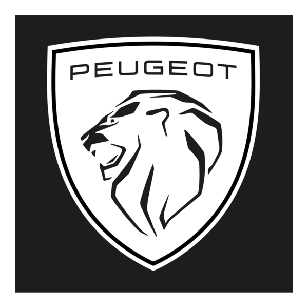 Peugeot New 2021 Black Logo PNG Vector