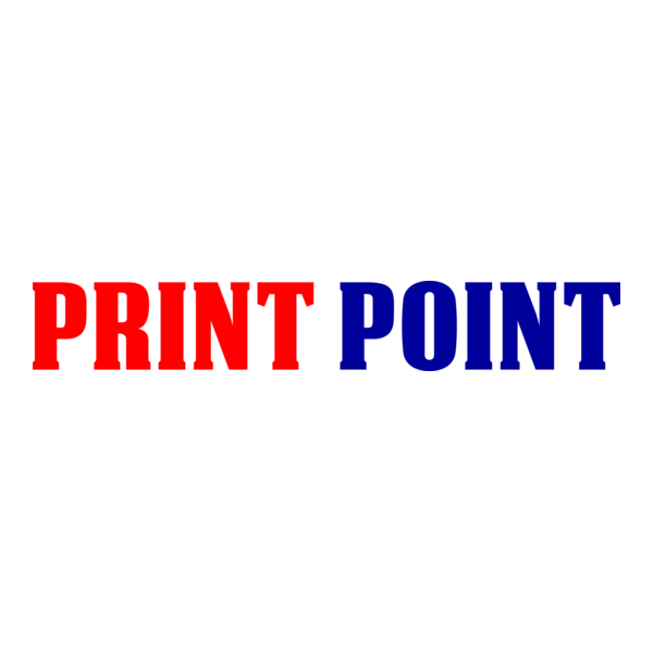 Print Point Logo PNG Vector