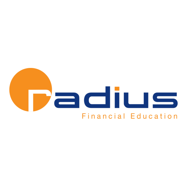 Radius Financial Education Logo PNG Vector