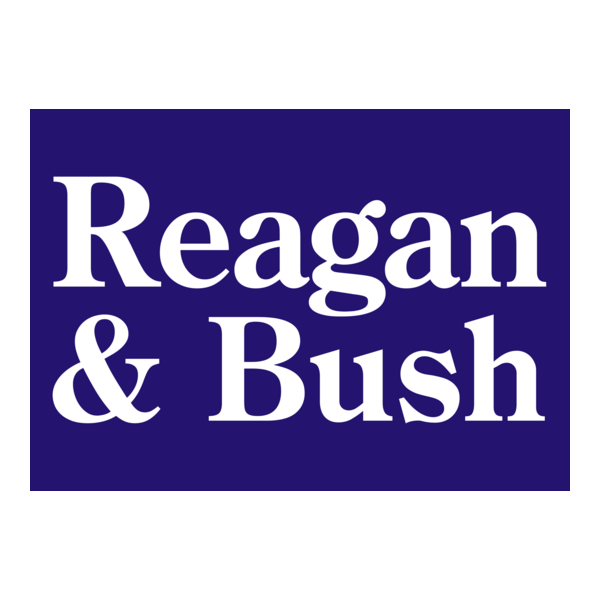 Reagan Bush Logo PNG Vector