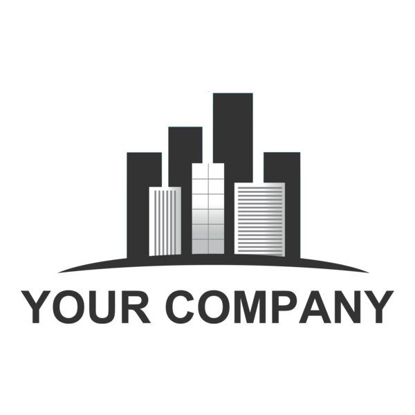 Real Estate Company Logo PNG Vector