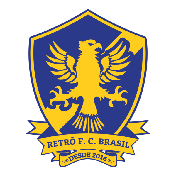 Retrô Futebol Clube Brasil Logo PNG Vector