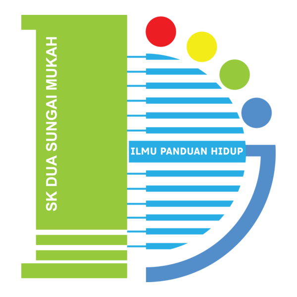 Sekolah Kebangsaan Dua Sungai Mukah Logo PNG Vector