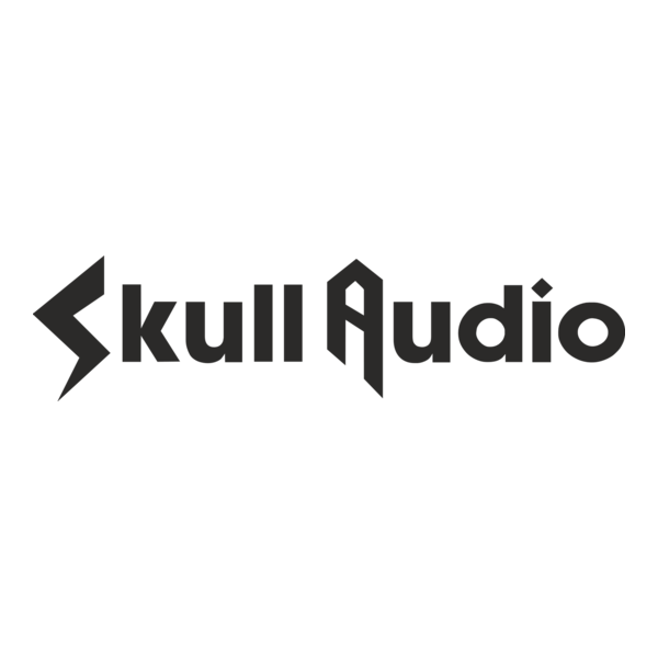 Skull Audio Logo PNG Vector