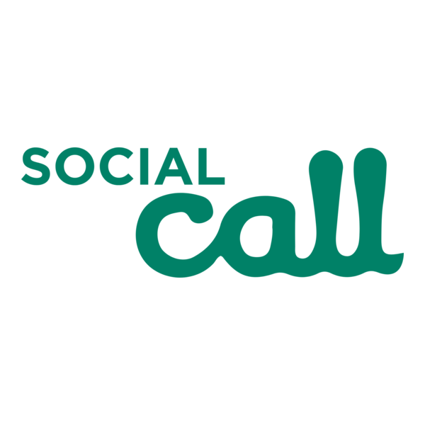 Social Call fundraising Logo PNG Vector