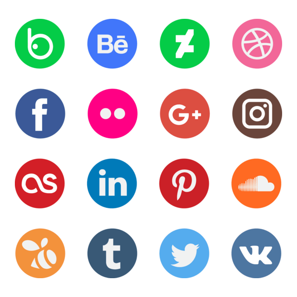 Social Network Logo PNG Vector
